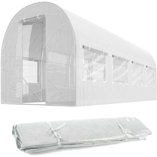 FOLIA NA TUNEL OGRODOWY 3x4,5 ZAMIENNA UV-4 13,5m2