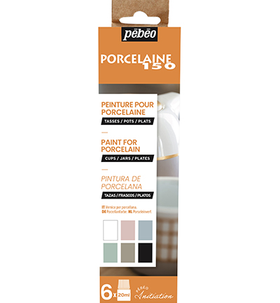 Pebeo Porcelaine 150 6k farby porcelana kredowe