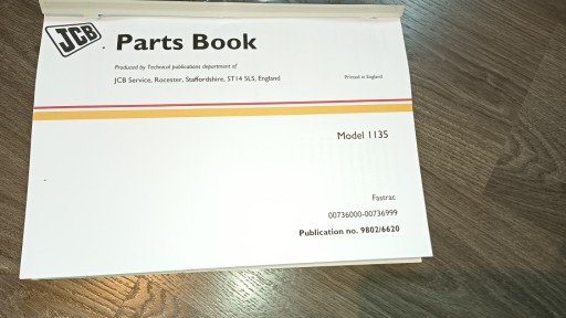 JCB 1CX 2CX 3CX 4CX 5CX 214 215 217 212 210 Katalog części