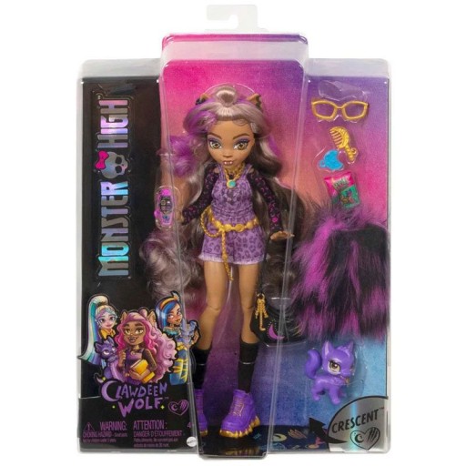 MONSTER HIGH CLAWDEEN WOLF HHK52