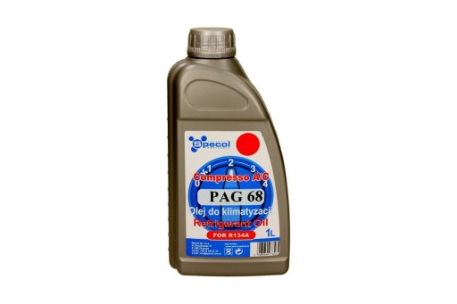 OLEJ DO KLIMATYZACJI SPECOL COMPRESSO PAG 68 UV 1L PAG 68 UV 1L