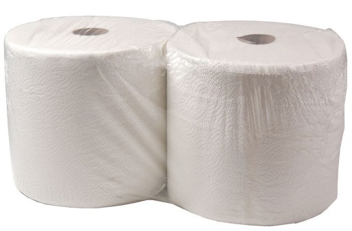 Ręcznik papierowy MAXI celuloza 2szt biały 2W długość 200m Alga