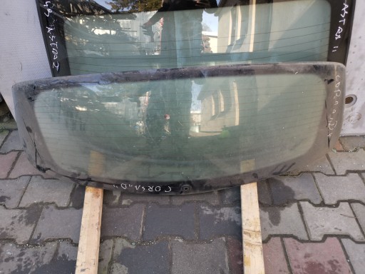 SZYBA TYŁ TYLNA OPEL CORSA D