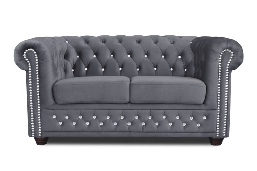 SOFA CHESTERFIELD GLAMOUR DREAMS BLINK 2-PIKOWANA