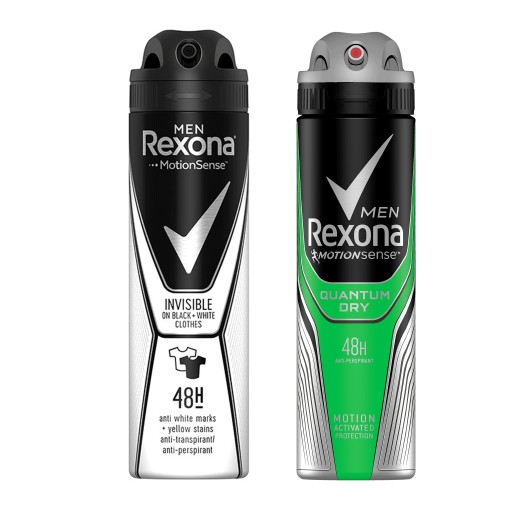 Rexona Men Antyperspirant Dezodorant Spray 2x150ml