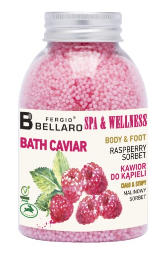 KAWIOR DO KĄPIELI MALINOWY 190G FERGIO BELLARO