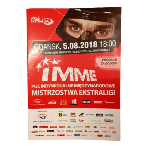 PROGRAM ZAWODÓW IMME GDAŃSK 05.08.2018