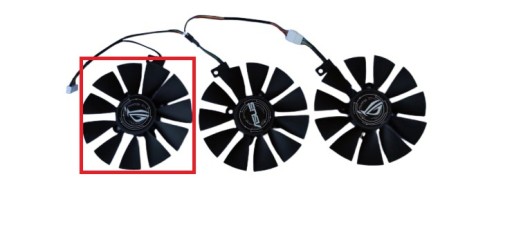 WENTYLATOR KART ASUS GTX 1060 1070 TI 1080 1080Ti