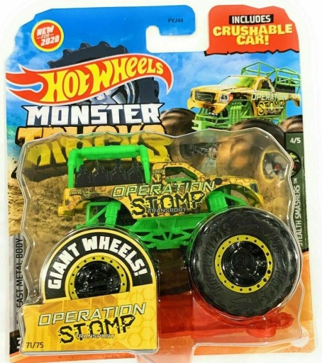 OPERATION STOMP Transport Auta 1:64 Monster Trucks