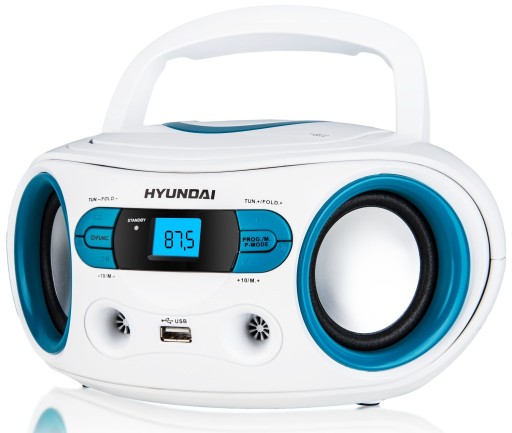 BOOMBOX HYUNDAI 533AU3 RADIO USB AUX CD MP3 LCD