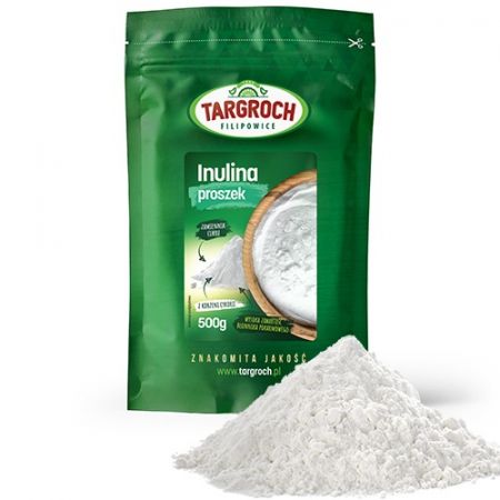 Inulina z korzenia cykori proszek słodzik 500 g Targroch