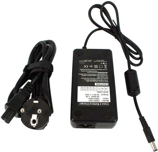 Ładowarka 36V 1,35A do roweru elektrycznego