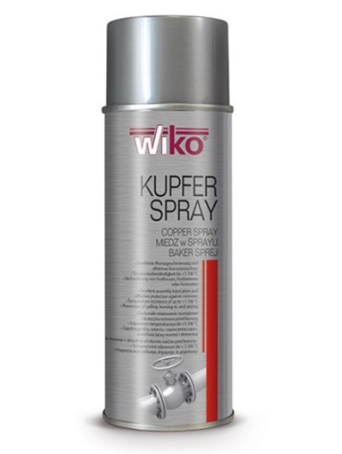 Miedz w sprayu Smar miedziowy Antykorozyjny 400ml zapobiega zapiekaniu