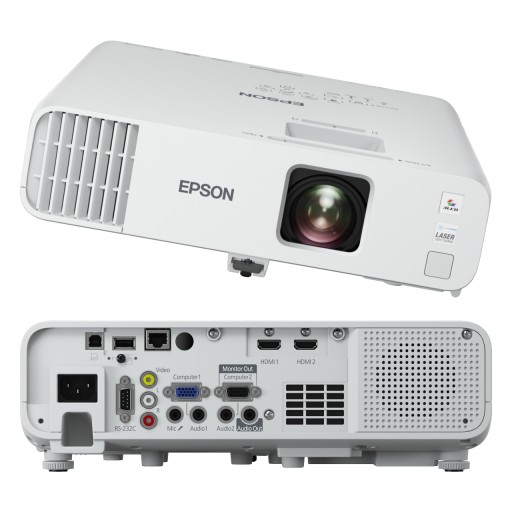 Laserowy projektor Epson EB-L260F, FullHD / 4600lm / WiFi+Miracast, od ręki
