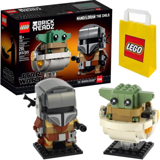 LEGO STAR WARS Klocki 75317 Mandalorian i Dziecko + Torba na prezent