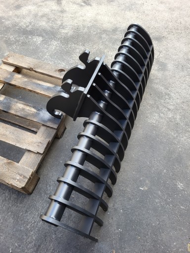 Grabie 120cm do minikoparki pasujące do szybkozłącze Verachtert CW05