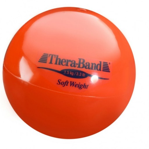 MAŁA PIŁKA LEKARSKA THERA-BAND SOFT WEIGHT 1,5 KG