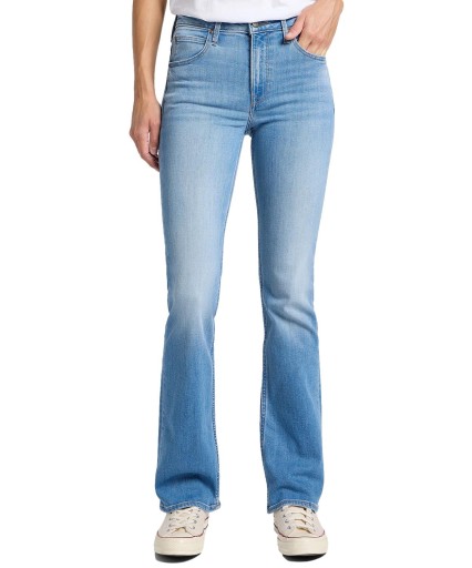 Jeansy Lee Breese Bootcut 112360025 Mid Shine W 26 / L 31