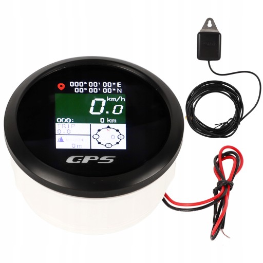 WIELOFUNKCYJNY PRĘDKOŚCIOMIERZ GPS TFT 85MM