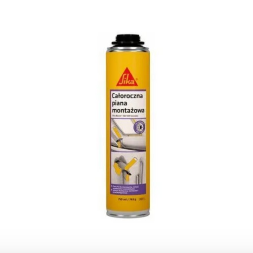 SIKA SIKABOOM 587 PISTOLETOWA CAŁOROCZNA PIANKA MONTAŻOWA 750 ML.