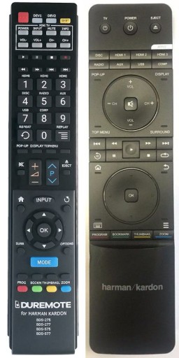 PILOT duplikat Harman Kardon BDS-275, BDS-277