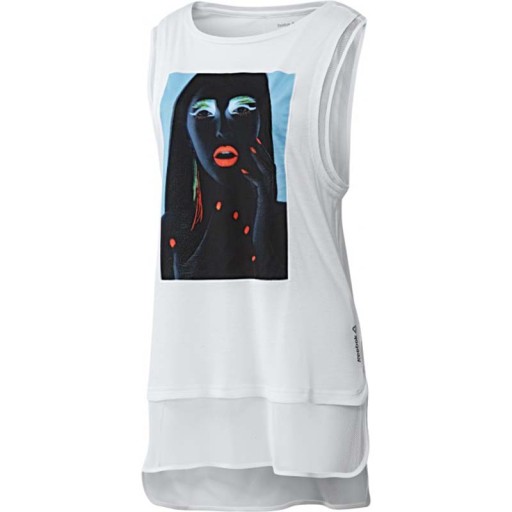 G896 REEBOK TANK D LONG TANK KOSZULKA DAMSKA S