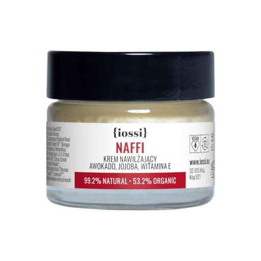 IOSSI KREM NAWILŻAJĄCY NAFFI AWOKADO JOJOBA 15 ml