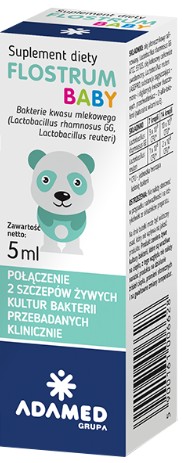 Flostrum Baby krople- 5ml probiotyk
