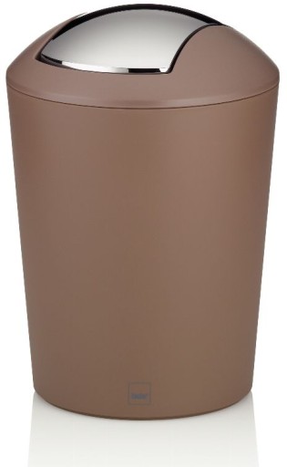 KOSZ NA ŚMIECI 1,7 L TAUPE KELA MARTA