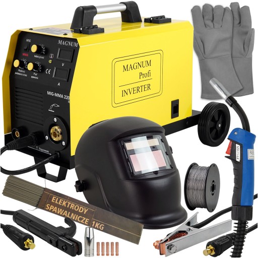 SPAWARKA MAGNUM MIG 220W MMA MIGOMAT 200A 2w1