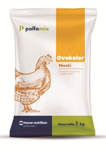 Polfamix Ovocolor 1 kg dla niosek na kolor żółtka