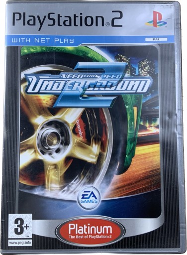 NEED FOR SPEED UNDERGROUND 2 płyta bdb+ komplet Z PL PS2