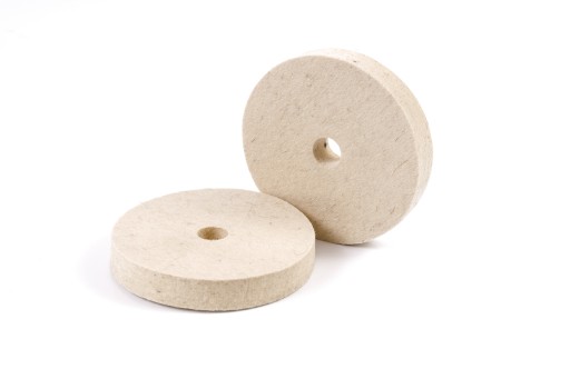Tarcza filcowa krążek filcowy z otworem 100x20x10