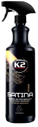 K2 SATINA PRO dressing kokpit mat 1L BLUEBERRY