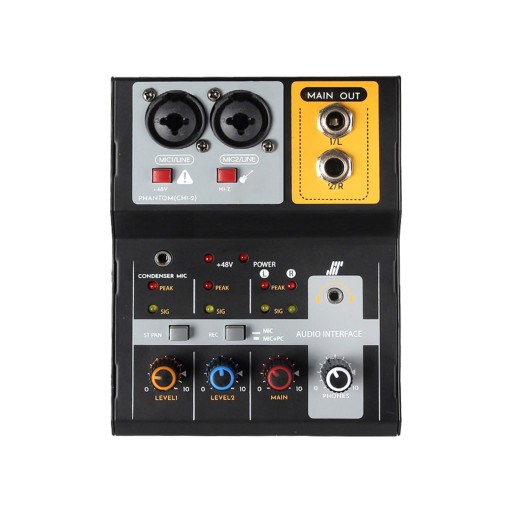 Mini Audio Mixer Audio Mixer Controller for Party