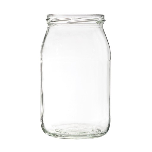 Karton 48szt słoik 0,9 900ml ogórki miód przetwory