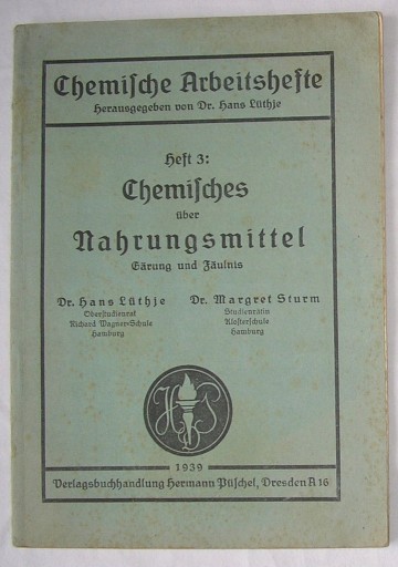 CHEMIA ŻYWNOŚĆ FERMENTACJA I GNICIE wyd. 1939