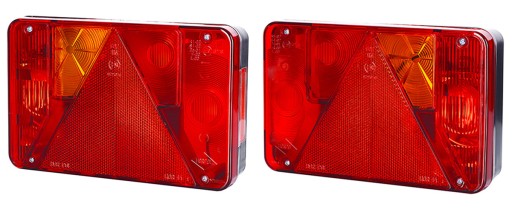lampa tylna przyczepki przyczepy Lawety 12/24V L+P