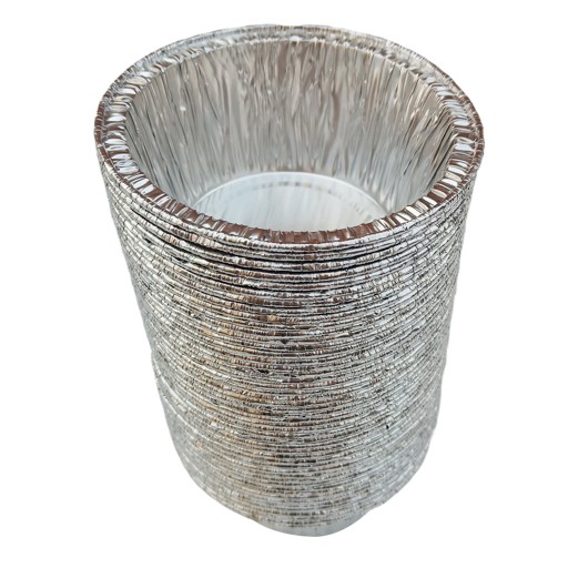 Aluminiowe Patelnie Głębokie Okrągłe 120ml 50szt