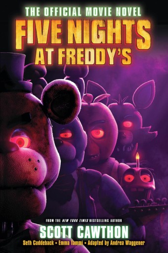 Książka FNaF Movie Film Adaptacja ANG Freddy's