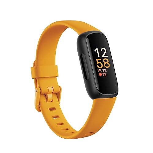 OPASKA FITNESS SMARTBAND FITBIT INSPIRE 3 ŻÓŁTY