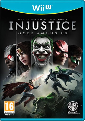 Nintendo Wii U Injustice Gods Among Us Nowa w Folii
