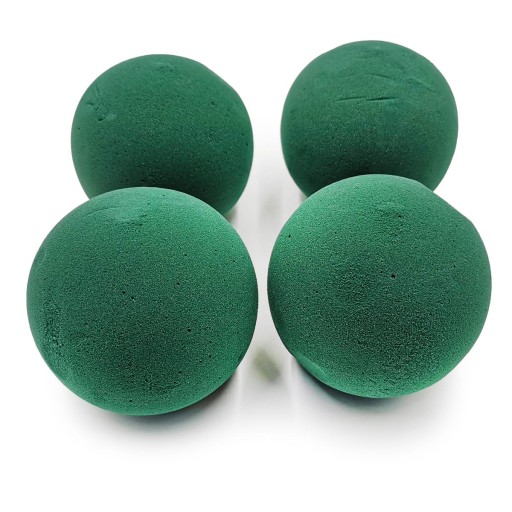 gąbka florystyczna KULA MOKRA 90mm 4szt