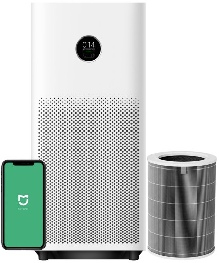 2W1 OCZYSZCZACZ POWIETRZA + JONIZATOR XIAOMI MI SMART AIR PURIFIER 4 48m2