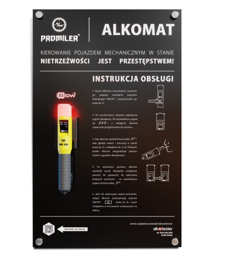Punkt Pomiarowy Alkomat iBlow 10