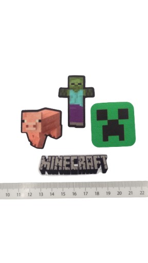 Naprasowanka termonaszywka zestaw Minecraft