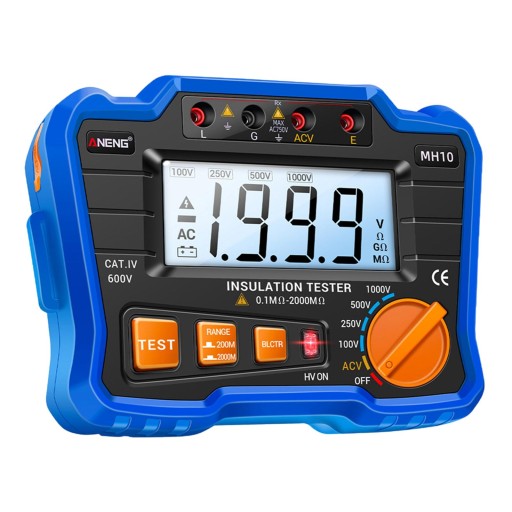 Tester izolacji MH10 DC 100/250/500/1000V Multimet