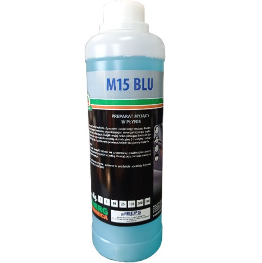 DAERG CHIMICA M15 BLU PRANIE TAPICERKI DYWANÓW 1L