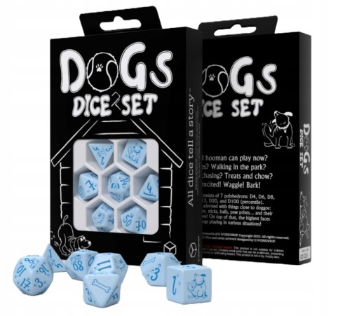 Komplet kości: Dogs - Max