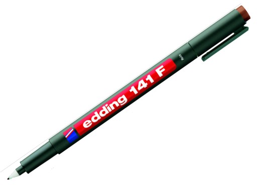 Foliopis Edding 141F brąz
